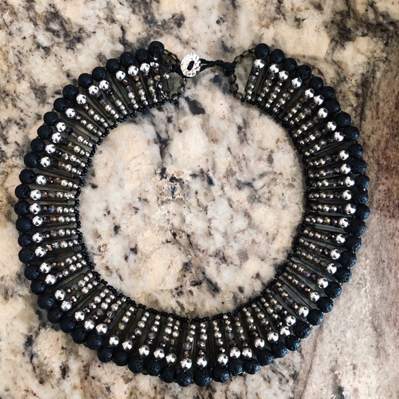 J. Jill Jewelry - beaded collar necklace. J. Jill Jewelry - beaded collar necklace.
